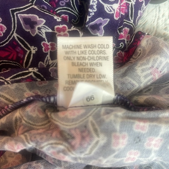 Croft & Barrow Button Up Blouse NWT XXL - Picture 9 of 9